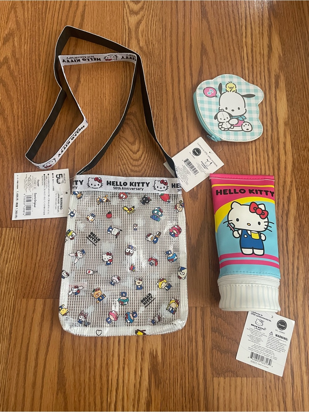 Hello Kitty 50th Anniversary Bundle – NWT (3 Pieces)